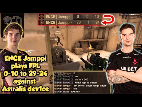 ENCE Jamppi plays FPL 0-10 to 29-24 vs Astralis Device