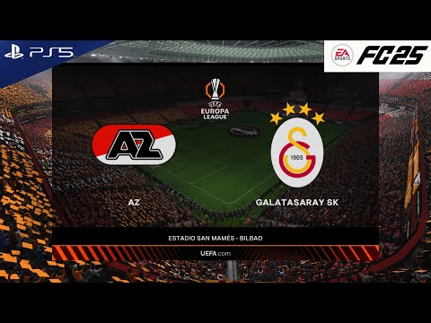 FC 25 - AZ Alkmaar vs Galatasaray | Avrupa Ligi Play-off | PS5