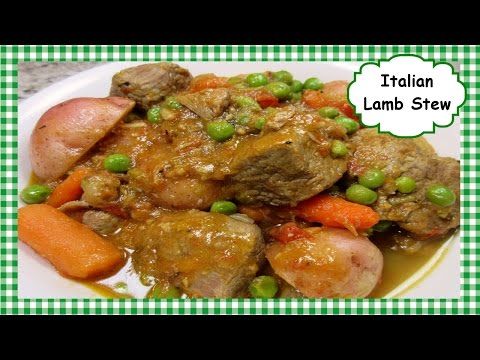 How to Make Classic Italian Lamb Stew ~ Great Lamb Stew Recipe Video