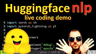 [Code] PyTorch sentiment classifier from scratch with Huggingface NLP 