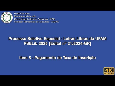 PSELib 2025 - Edital em Libras [Item 5]