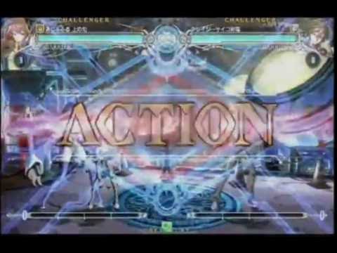 BBCF: Naoto vs Celica (Wondershare Test)