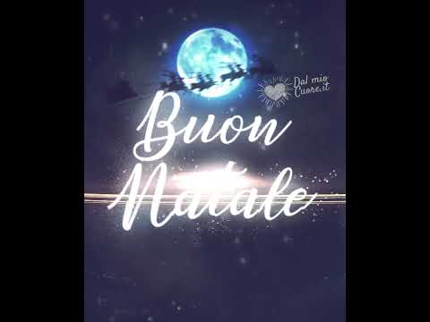 Buon Natale Video e GIF con paesaggio incantato e musiche