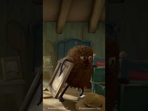 Stinky disappears 😁 #shorts #moomin