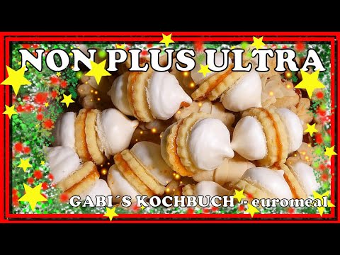 Non plus Ultra, leckeres Plätzchen Rezept, schmelzen im Mund - euromeal.com