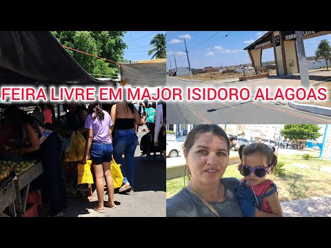 FEIRA LIVRE EM MAJOR ISIDORO ALAGOAS ✅️