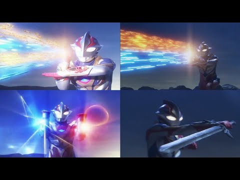Ultraman Mebius Phoenix Brave All Technique