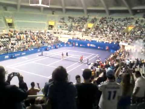 Gustavo Kuerten vs Alex Corretja, Rio Champions 2011, vol.1