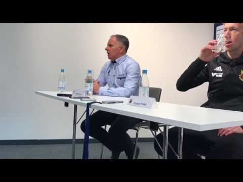 Presskonferens Halmstad-Östersund