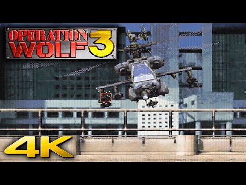 ⭐ OPERATION WOLF 3 | 4K/60ᶠᵖˢ | ARCADE #walkthrough #longplay #playthrough