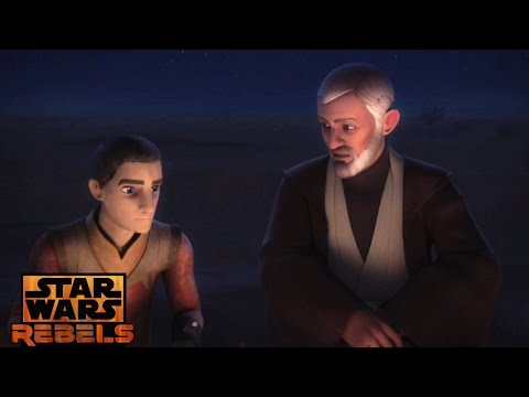 Star Wars Rebels: Obi Wan Kenobi & Ezra Scene