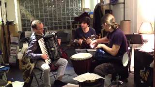 Avi Avital (mandolin), Uri Sharlin (accordion) and Shane Sh