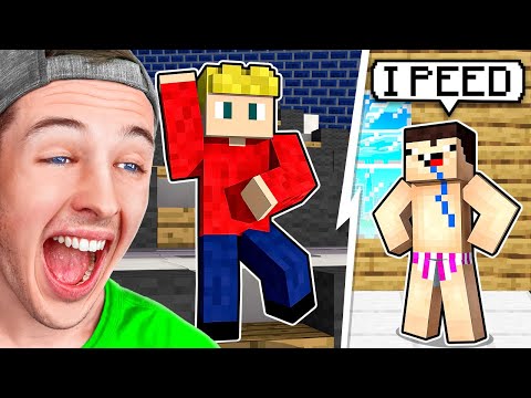 Types of Kids at the Movies in MINECRAFT!