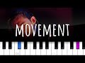Movement ~ Hozier (piano tutorial)