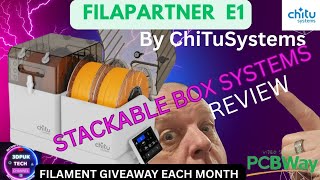 “Best Filament Dryer? STACKABLE BOX SYSTEMS FILAPARTNER E1 Hands-On review"
