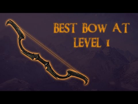Skyrim Special Edition - How to Get BEST BOW at LEVEL 1 - Dwarven Black Bow of Fate Location