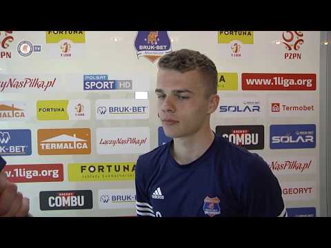 Bruk-Bet Termalica 3:0 Odra Opole - Dawid Kalisz - wywiad pomeczowy