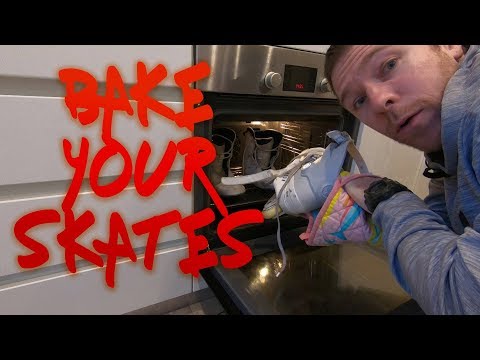 Heat moulding my USD skates | My fit liner heat molding