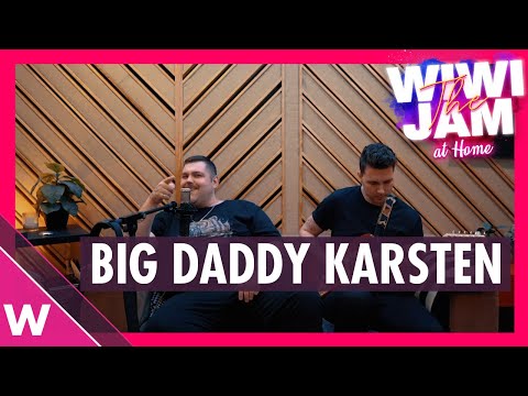 Big Daddy Karsten (Melodi Grand Prix 2021) "Smile" | Wiwi Jam at Home