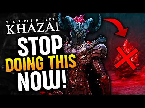 The First Berserker Khazan - 10 HUGE MISTAKES to AVOID! (Tips & Tricks)