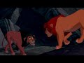 The Lion King 1994 Simba Confronts Scar Scene DVD Version 1