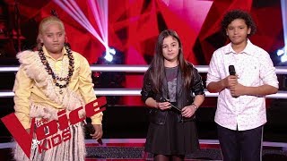Johnny Hallyday - Sang pour sang | Eva VS François VS Ghali | The Voice Kids France 2019 |...