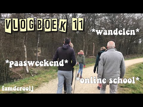 PASEN 🐣 & ONLiNE LESSEN 📚 || vlogboek 11 || Fam de Rooij
