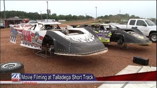 Talladega Short Track Becomes Movie Set