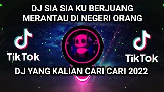 Download lagu DJ SIA SIA KU BERJUANG MERANTAU DI NEGERI ORANG REMIX FULL BASS VIRAL TIKTOK 2022 mp3