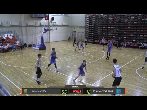 Valmiera 2004   vs   BC Kalev/STAR 2004
