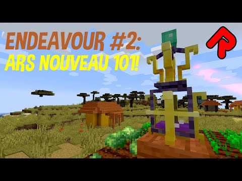 Randomise User: The Best Indie Games - Getting Started in Ars Nouveau Magic Mod! | Minecraft Endeavour modpack gameplay #2