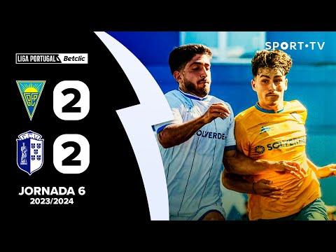 LIGA (6ªJ): RESUMO ESTORIL PRAIA 2-2 FC VIZELA | SPORT TV