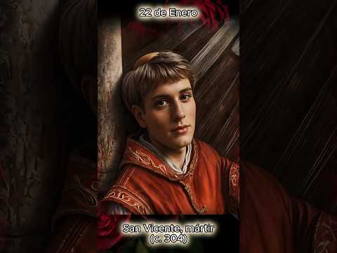 San Vicente, mártir - 22 de Enero #santodeldía #santoral #religion #amor #fe #parati #santos #ai