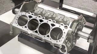Motown PRO Lightweight Cast Iron Small Block Chevy Engine Bare Block - video thumbnail 2