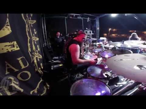 HATE@Alchemy Of Blood-Pavulon-Live in Dark Fest 2015 (Drum Cam)