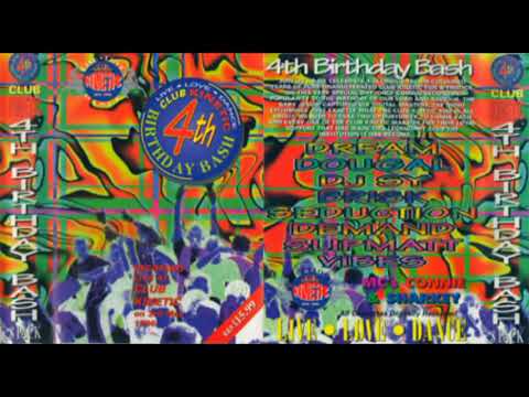 Dj Sy & MC Connie Club Kinetic - 4th Birthday 3rd May 1996