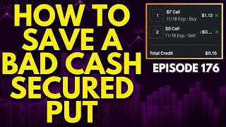 HOW I RECOVER FROM A BAD CASH SECURED PUT I SOLD - EP. 176