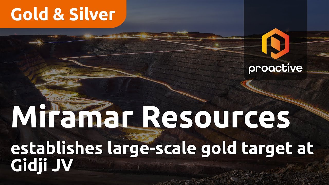 Miramar Resources establishes large-scale gold target at Gidji JV
