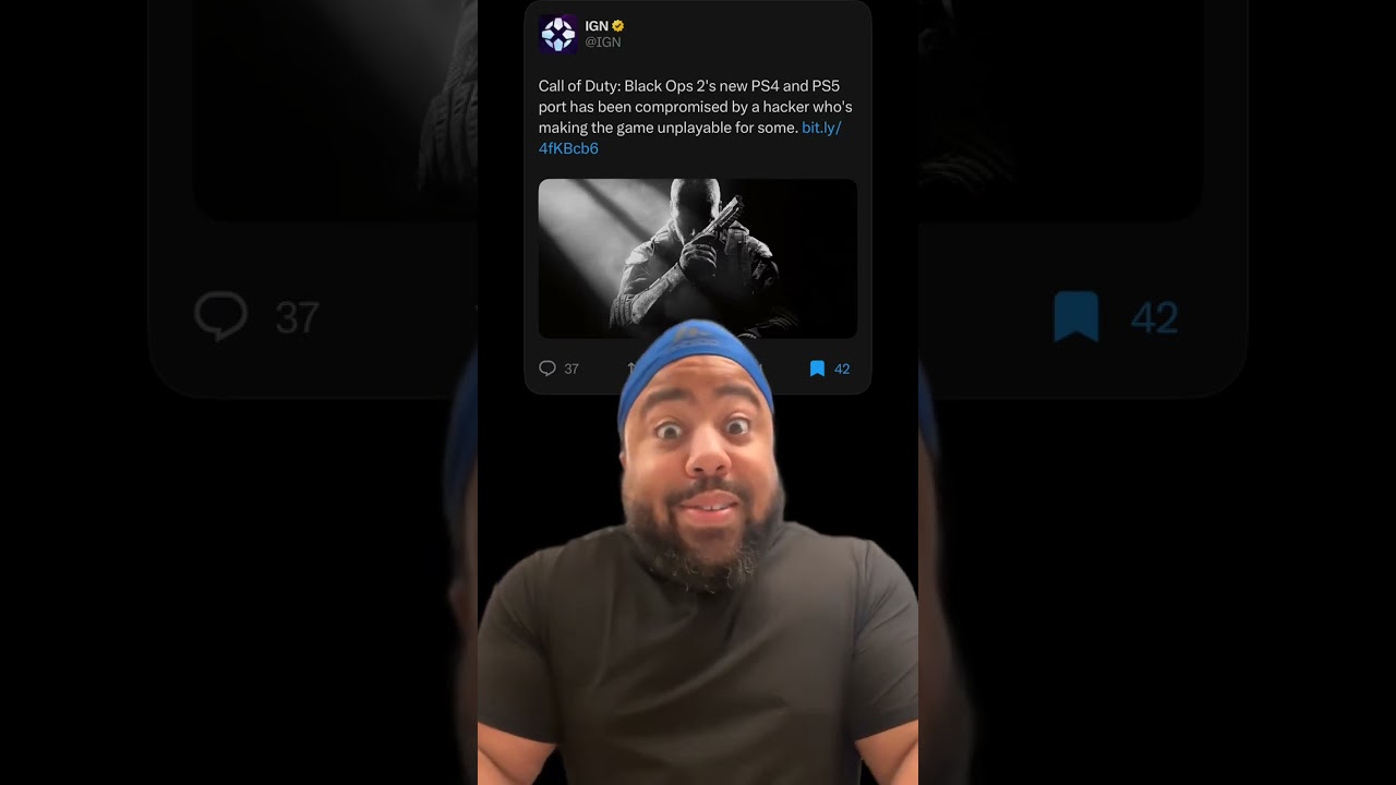 The Black Hokage warns YOU of the hackers in the Black Ops 2 PS5 port