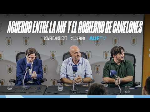 Firma de acuerdo entre la  AUF y el Gobierno de Canelones