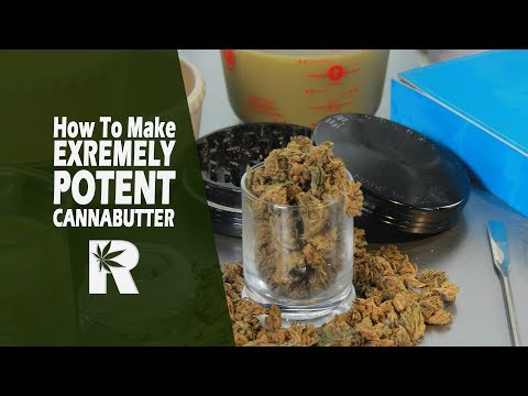 How To Make Extremely Potent Cannabutter/ Canna-oil (Using a 2-Stage Infusion): Cannabasics #71