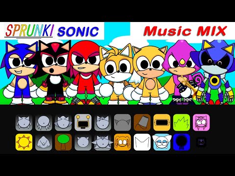 Incredibox Sprunki Crossover Madness: The Ultimate Mashup - Sprunki Sonic
