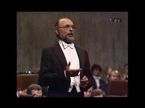 Renato Bruson - Live Concert in Lugano, 1983
