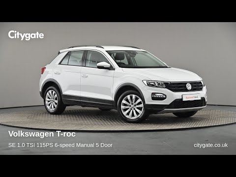 Volkswagen T-roc - SE 1.0 TSI 115PS 6-speed Manual 5 Door - Citygate Volkswagen Watford