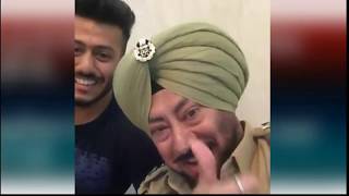 JASWINDER BHALLA COMEDY SCENES WITH HIS SON || POLLYWOOD || COMEDY
