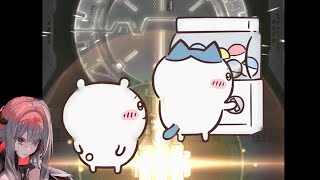 NIKKEガチャを回すちいかわ達