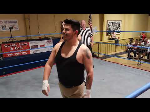 Frank Jager vs Nachito Bad Boyz of wrestling of Augusta GA