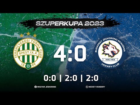 Gólösszefoglaló - FTC-Telekom - Budapest Jégkorong Akadémia HC 4-0 20230923