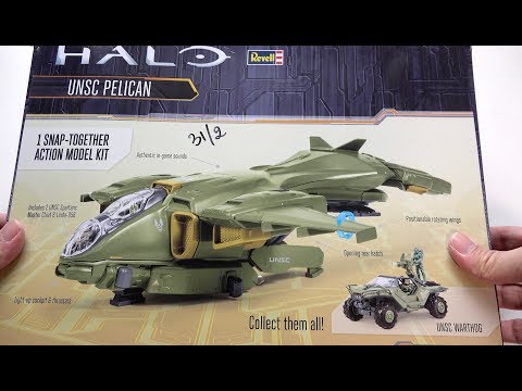 Revell 1/100 Halo UNSC Pelican Plastic Model Kit 851767 Rmx851767 for sale online 