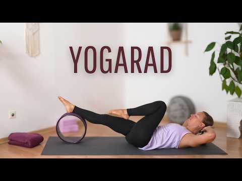 Yoga Wheel: 3 Übungen für Anfänger mit dem Yogarad